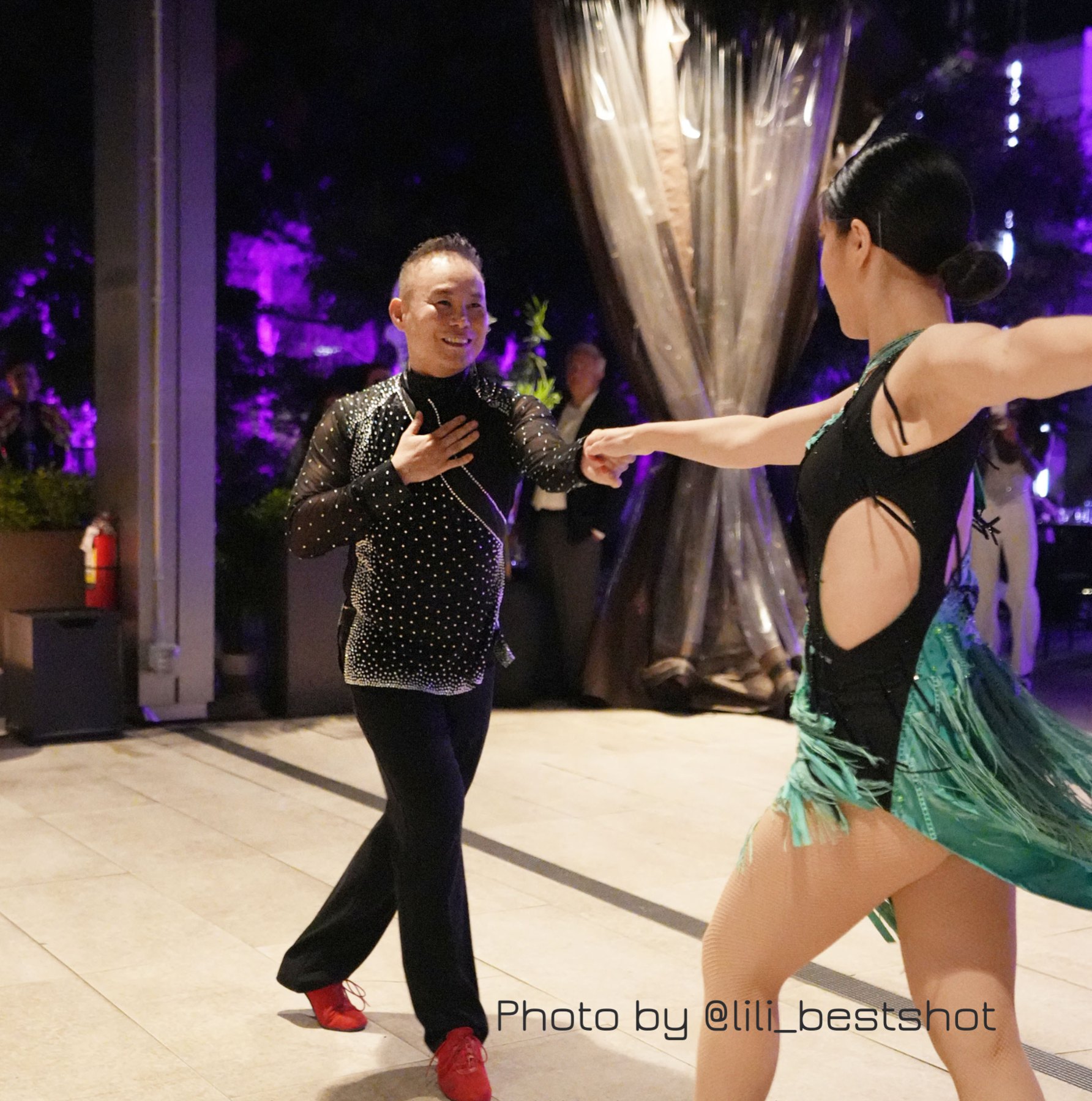 Personal dance instruction at Vancouver Latin Club